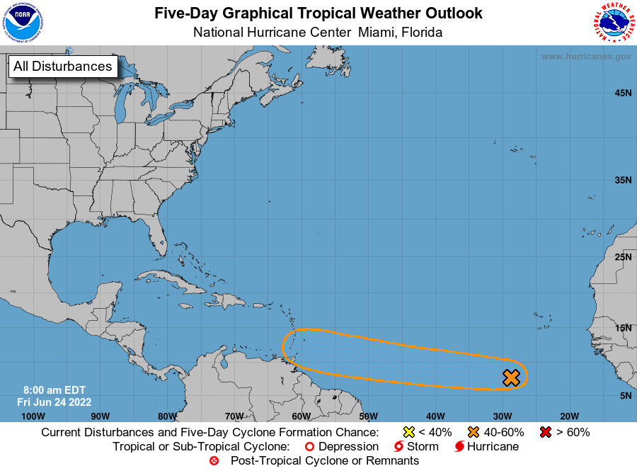 National Hurricane Center Atlantic View
