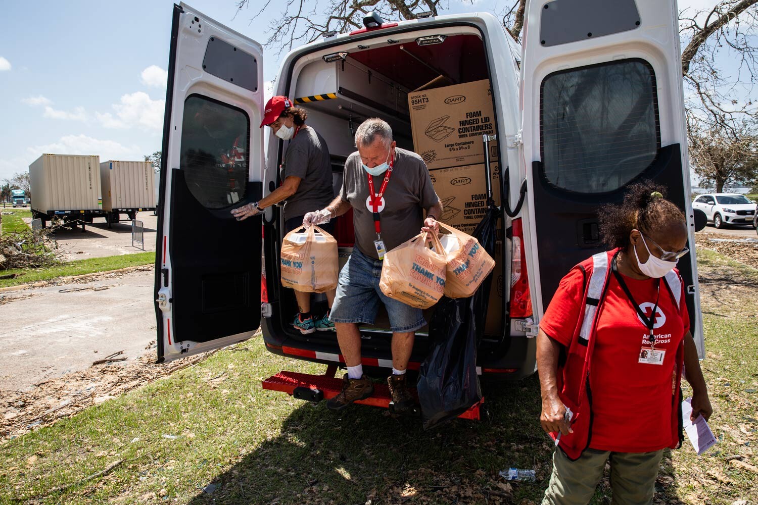 Distribution of Emergency Supplies